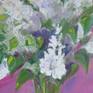 Oil on linen canvas
70*50 cm (27.6*19.7 in.)
Lilacs are one of the most beautiful and fragrant spring flowers. Every spring I fall in love with these wonderful flowers. I especially like the white lilac - it is delicately tender!
This still life is painted from nature.
It is executed on a quality linen cloth, the edges are not drawn. However, the quality of the canvas is such that it allows you to immediately hang in the interior.