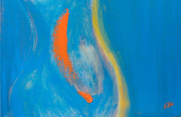 Original Figurative Nude Painting by Anna Ovsiankina