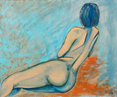 Original Realism Nude Paintings by Anna Ovsiankina