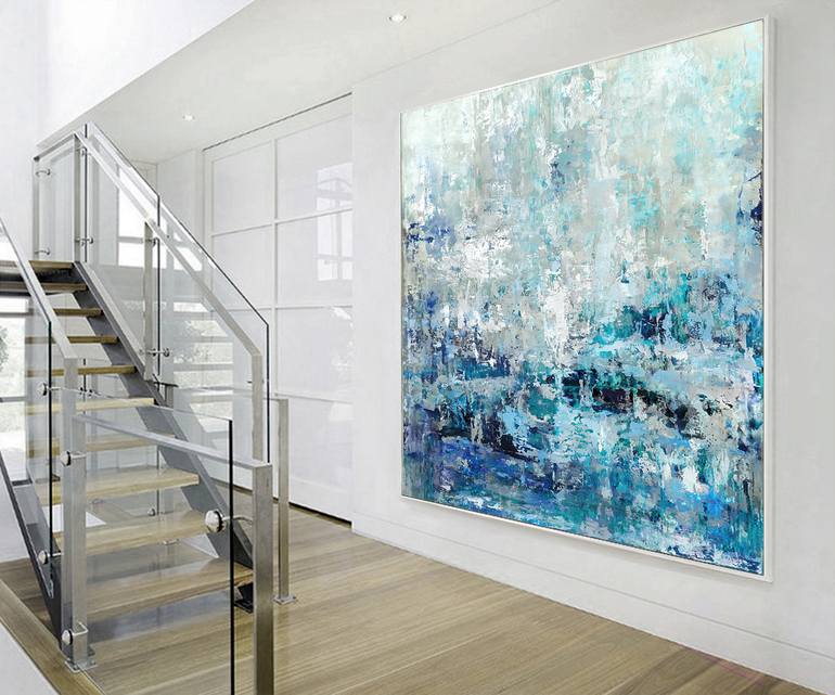 Original Abstract Painting by Yllen Avoti