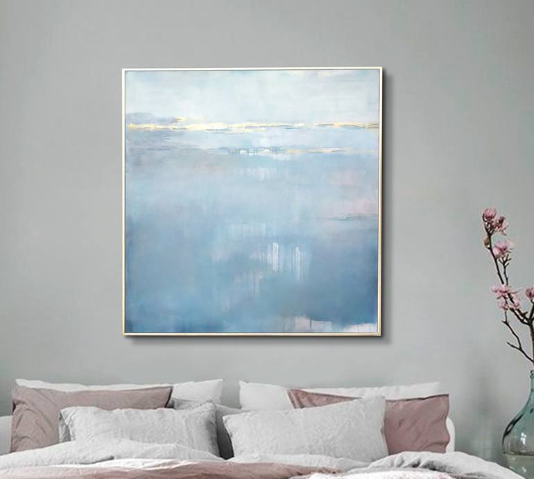 Original Minimalism Landscape Painting by Yllen Avotí