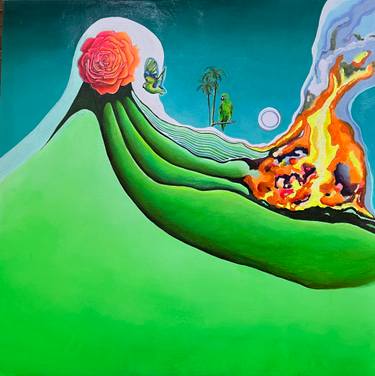 Original Contemporary Nature Painting by Ana Maria Velasco