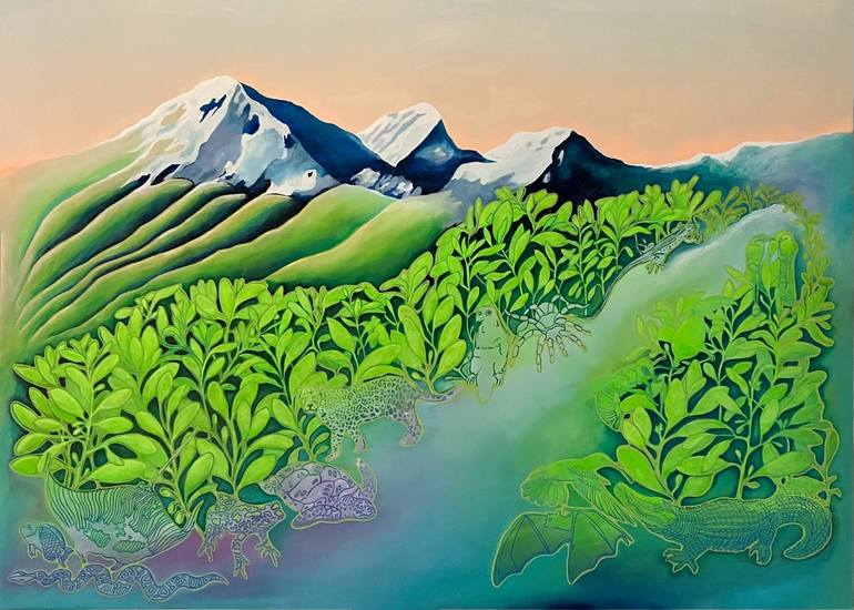Original Contemporary Landscape Paintings by Ana Maria Velasco