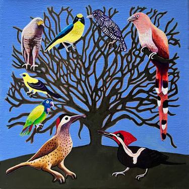 Original Contemporary Nature Painting by Ana Maria Velasco