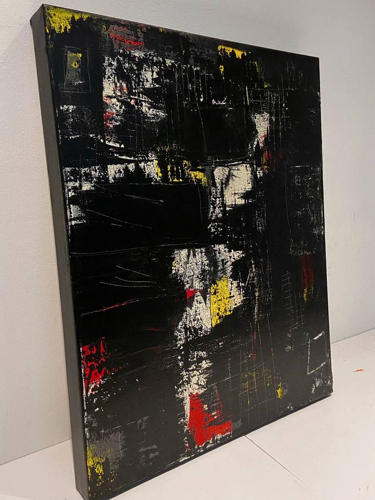 Original Abstract Expressionism Abstract Painting by Anne Mccarthy