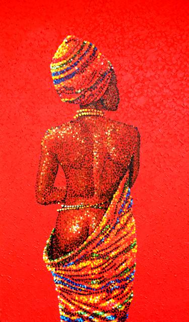 Print of Figurative Culture Paintings by Edward Onsoh
