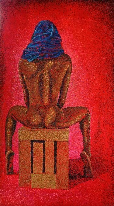 Original Figurative Nude Paintings by Edward Onsoh