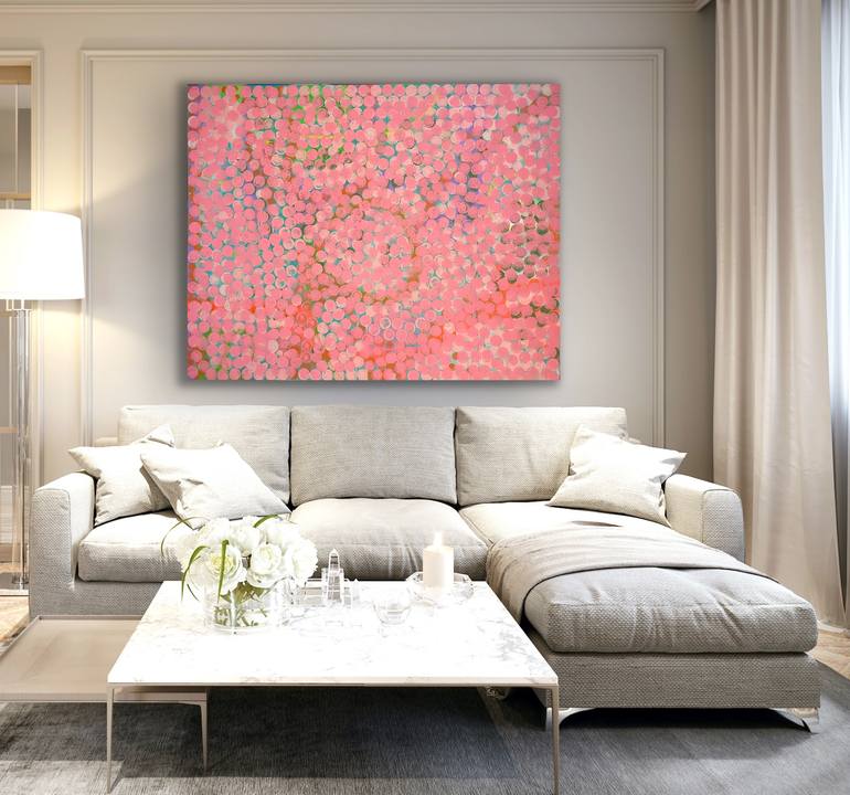 Original Abstract Expressionism Abstract Painting by Niki Stearman