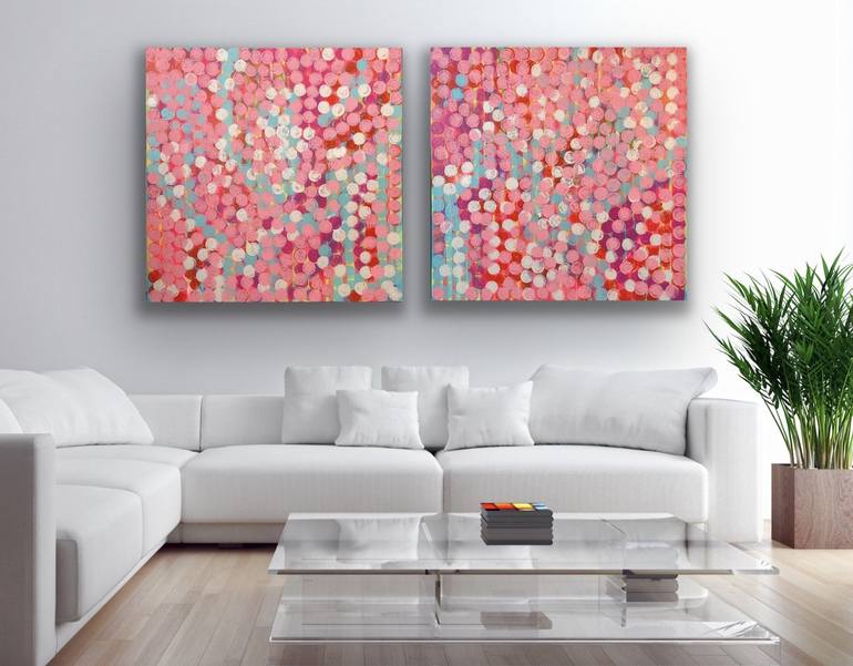 Original Abstract Expressionism Abstract Painting by Niki Stearman