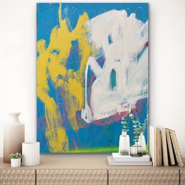 Original Abstract Expressionism Abstract Paintings by Niki Stearman