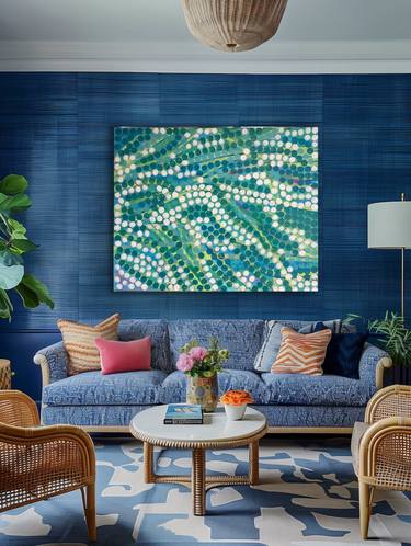 Original Abstract Patterns Paintings by Niki Stearman