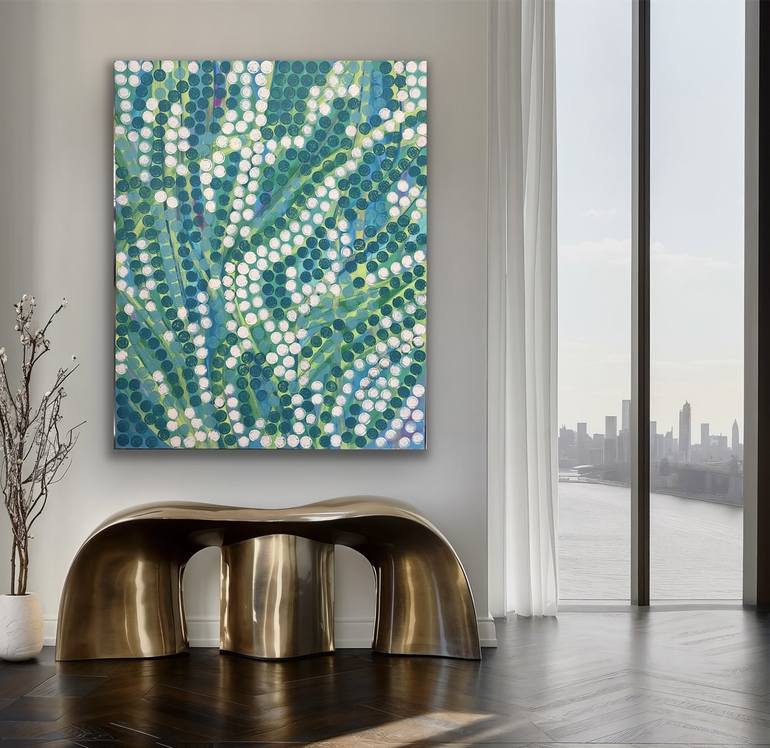 Original Abstract Patterns Painting by Niki Stearman