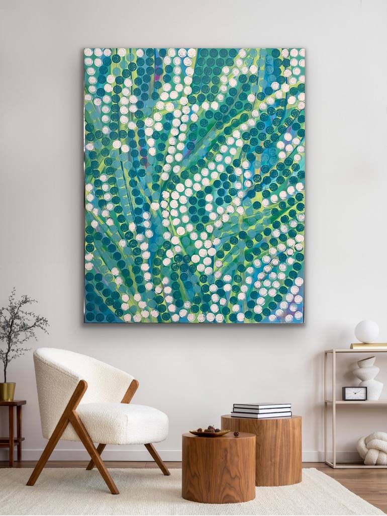 Original Abstract Patterns Painting by Niki Stearman