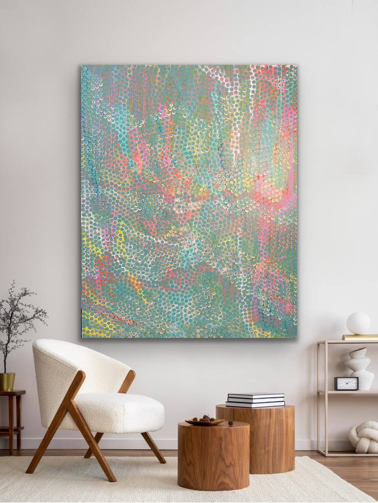 Original Abstract Expressionism Abstract Paintings by Niki Stearman