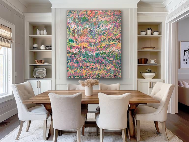 Original Abstract Expressionism Abstract Painting by Niki Stearman