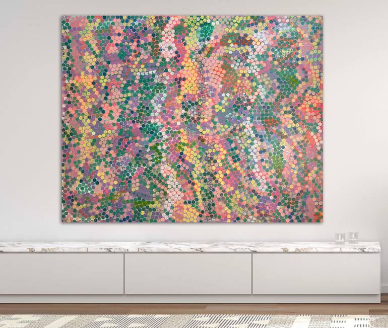 Original Abstract Expressionism Abstract Painting by Niki Stearman