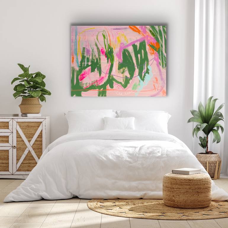 Original Abstract Expressionism Abstract Painting by Niki Stearman