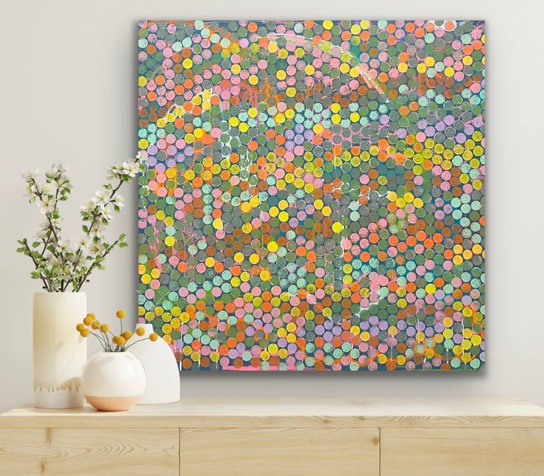 Original Abstract Expressionism Abstract Painting by Niki Stearman