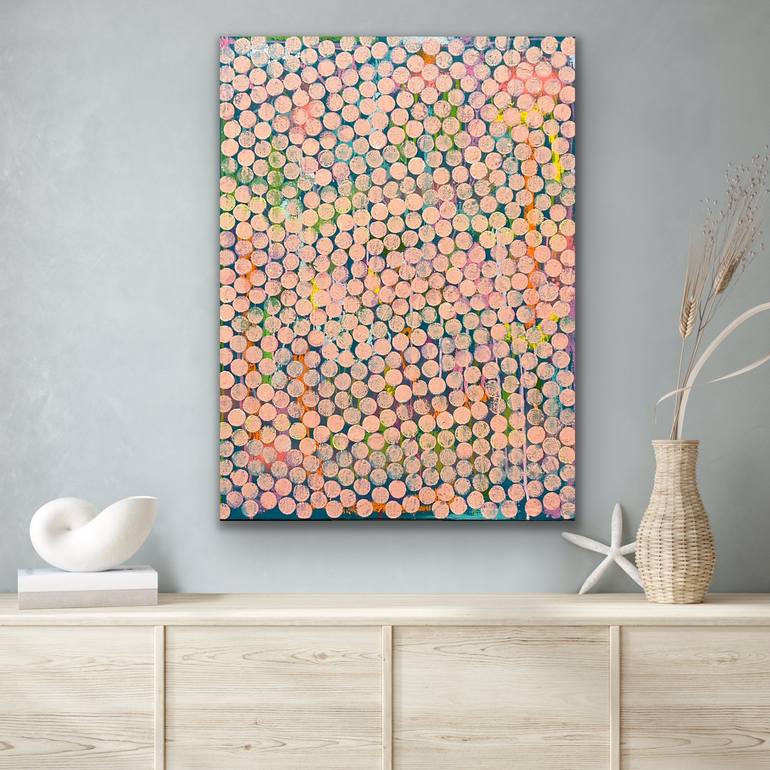 Original Abstract Expressionism Abstract Painting by Niki Stearman