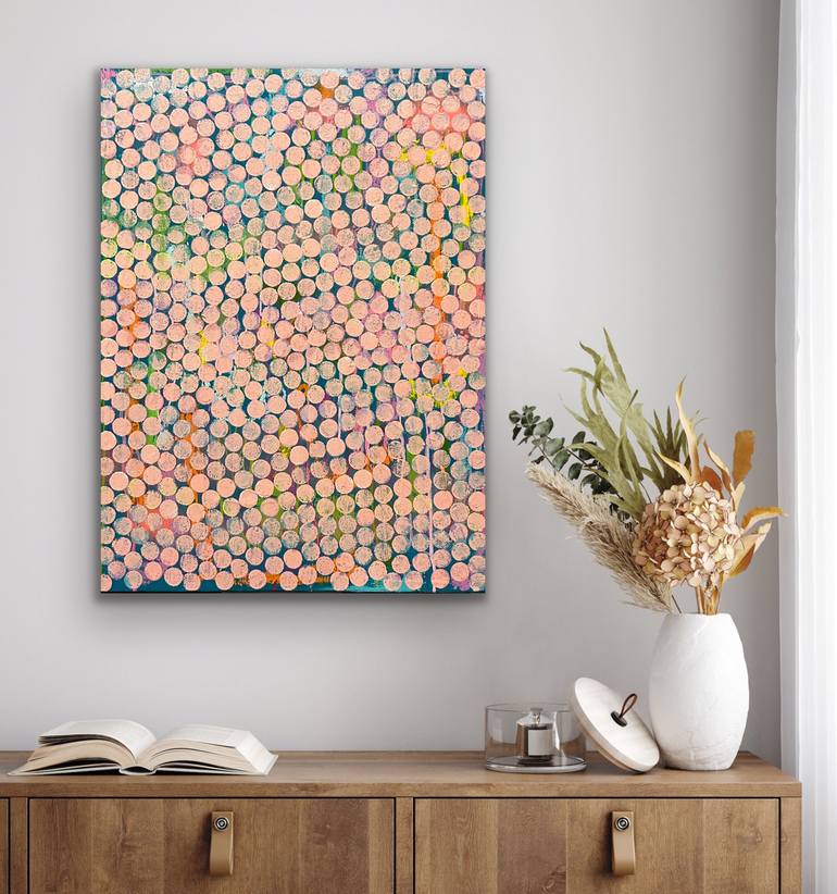 Original Abstract Expressionism Abstract Painting by Niki Stearman