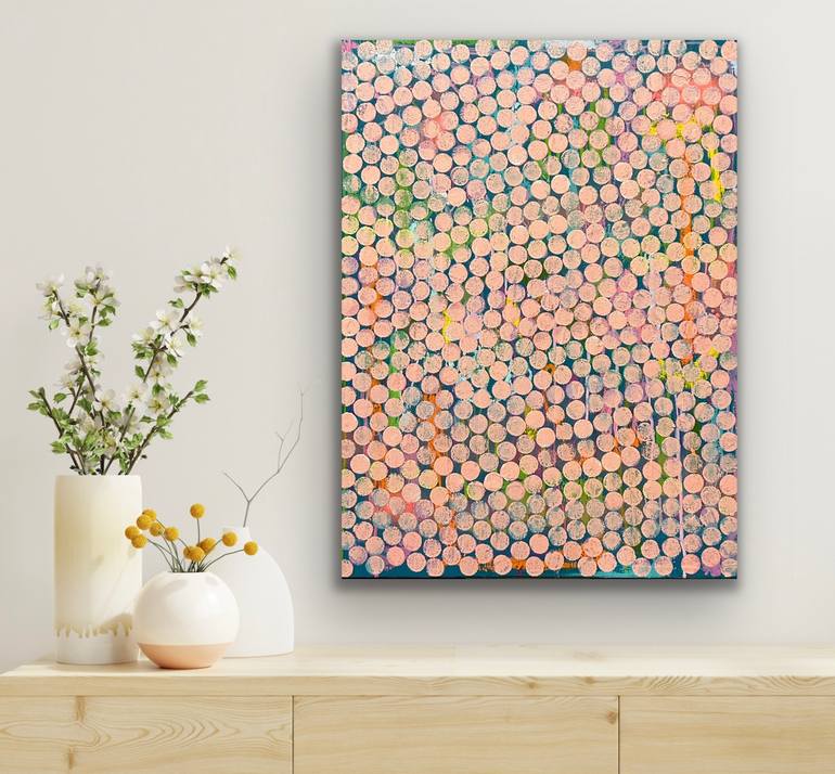 Original Abstract Expressionism Abstract Painting by Niki Stearman