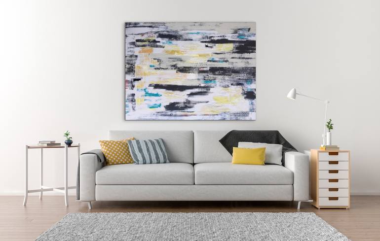 Original Fine Art Abstract Painting by Niki Stearman