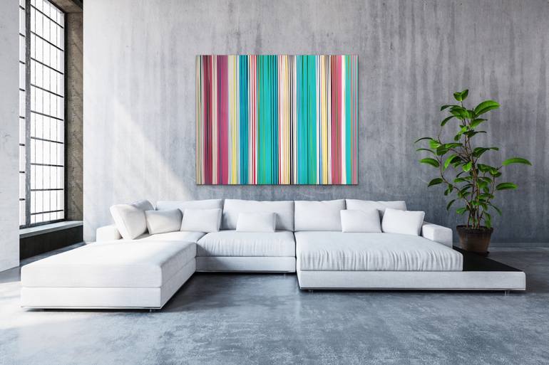 Original Abstract Expressionism Abstract Painting by Niki Stearman
