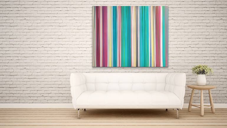 Original Abstract Expressionism Abstract Painting by Niki Stearman