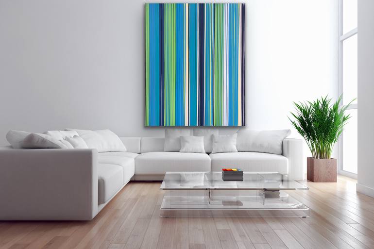 Original Abstract Expressionism Abstract Painting by Niki Stearman