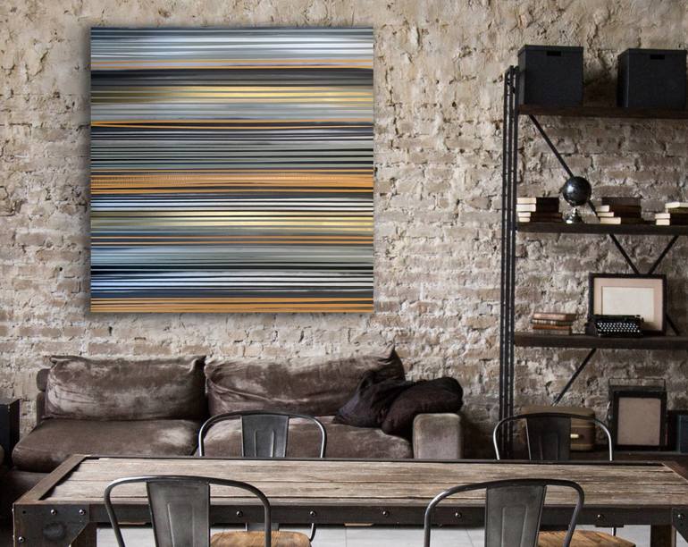 Original Abstract Expressionism Abstract Painting by Niki Stearman