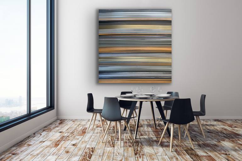 Original Abstract Expressionism Abstract Painting by Niki Stearman