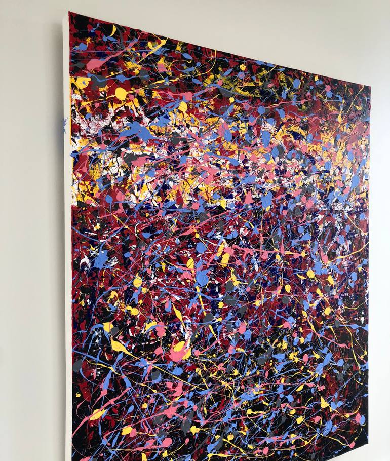 Original Expressionism Abstract Painting by Niche H