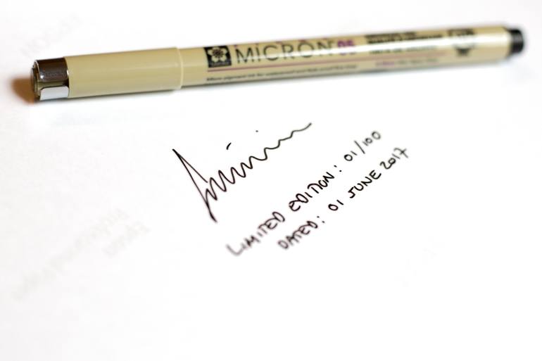 Original Abstract Expressionism Abstract Photography by Francis Minien