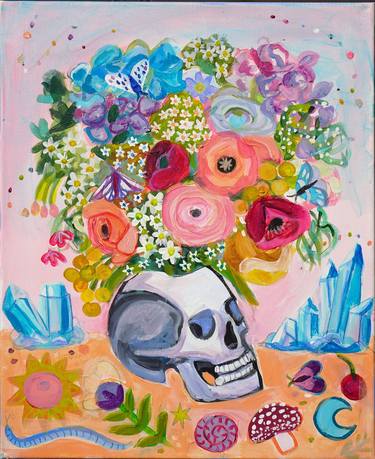 Original Floral Paintings by Juliana Lachance