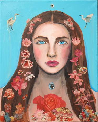 Original Realism Women Paintings by Juliana Lachance