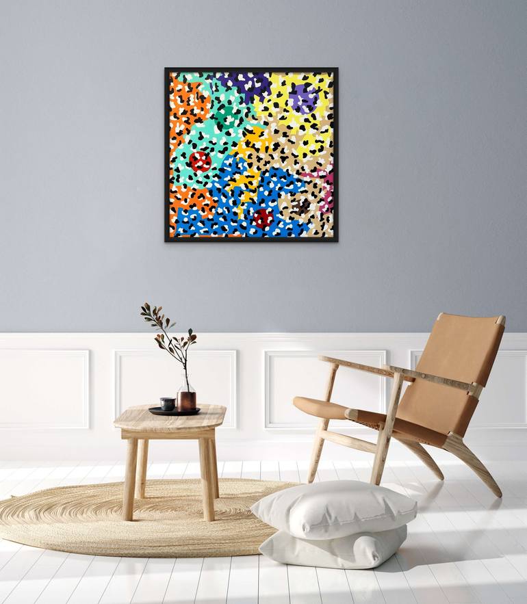 Original Contemporary Abstract Painting by Robert Dunt