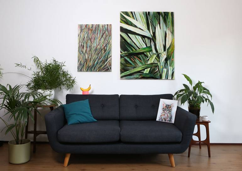 Original Abstract Nature Painting by Nadine Bradshaw