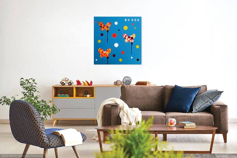 Original Conceptual Abstract Painting by Jim Richards
