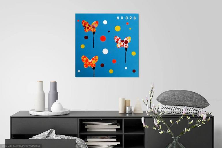 Original Conceptual Abstract Painting by Jim Richards