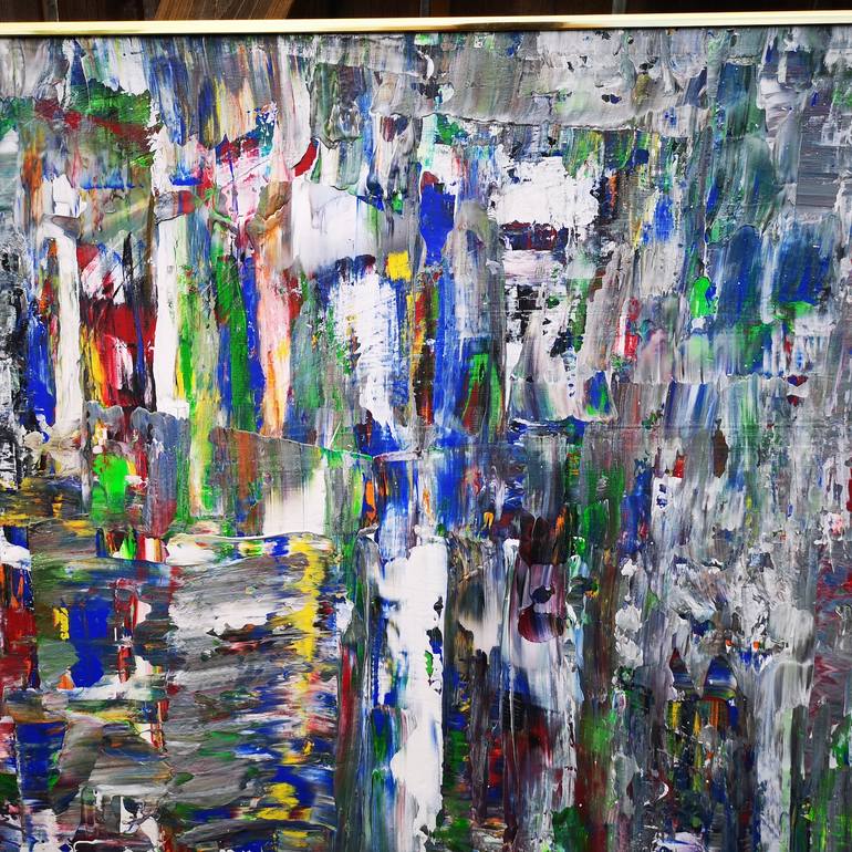 Original Abstract Expressionism Abstract Painting by Jim Richards