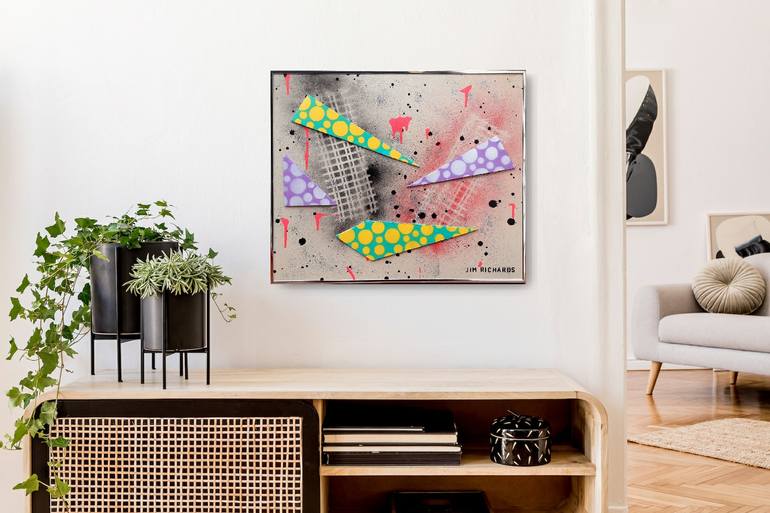 Original Minimalism Abstract Painting by Jim Richards