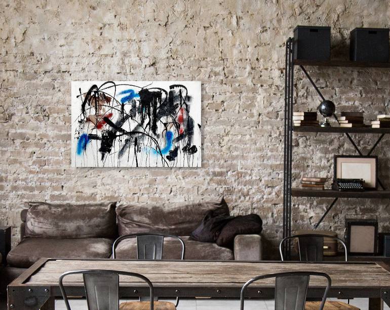 Original Abstract Expressionism Abstract Painting by Jim Richards