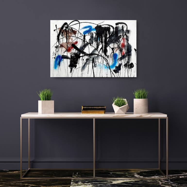 Original Abstract Expressionism Abstract Painting by Jim Richards