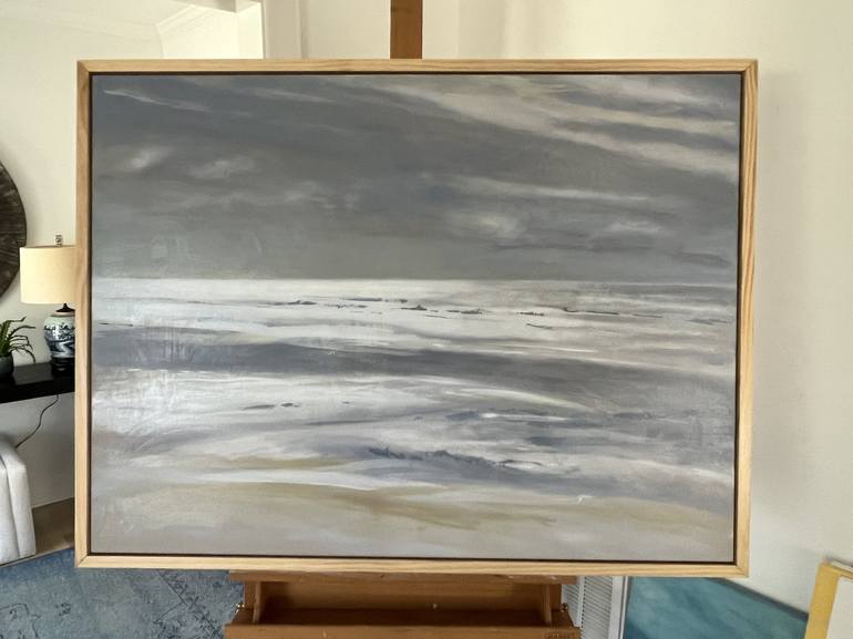Original Abstract Seascape Painting by Kim Painter