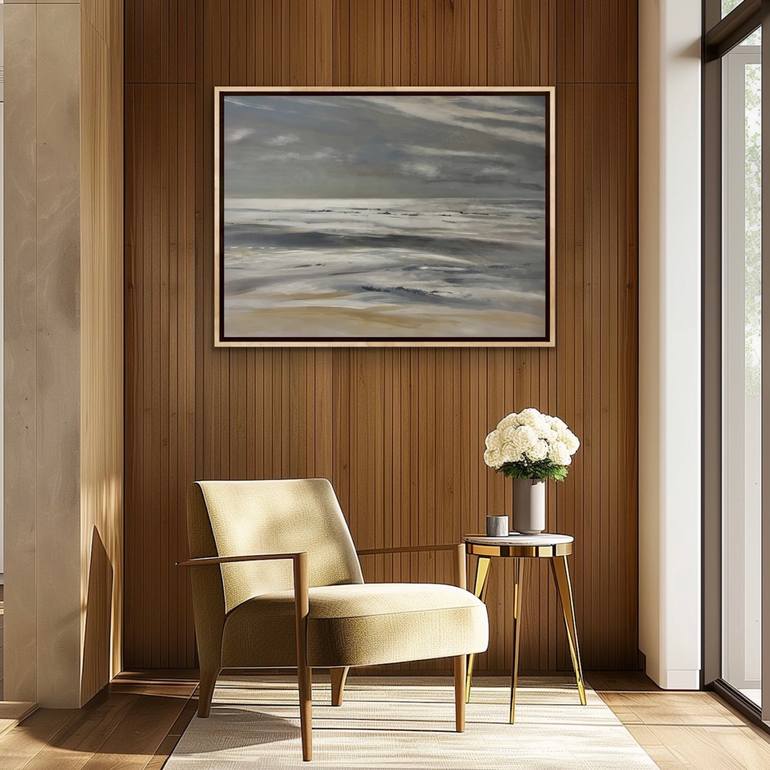 Original Abstract Seascape Painting by Kim Painter