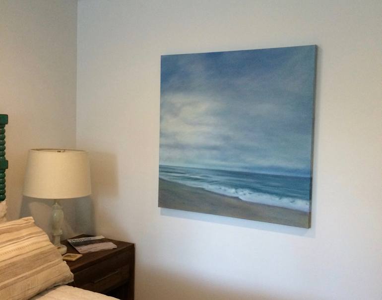 Original Minimalism Seascape Painting by Kim Painter