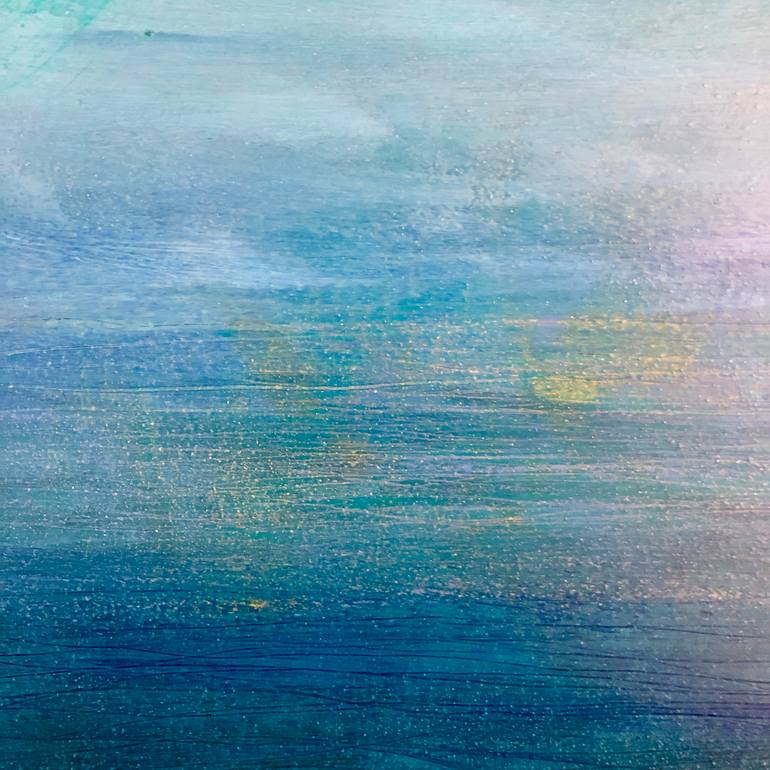 Original Minimalism Water Painting by Kim Painter