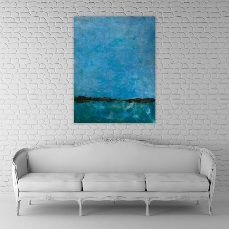 Original Abstract Landscape Painting by Kim Painter