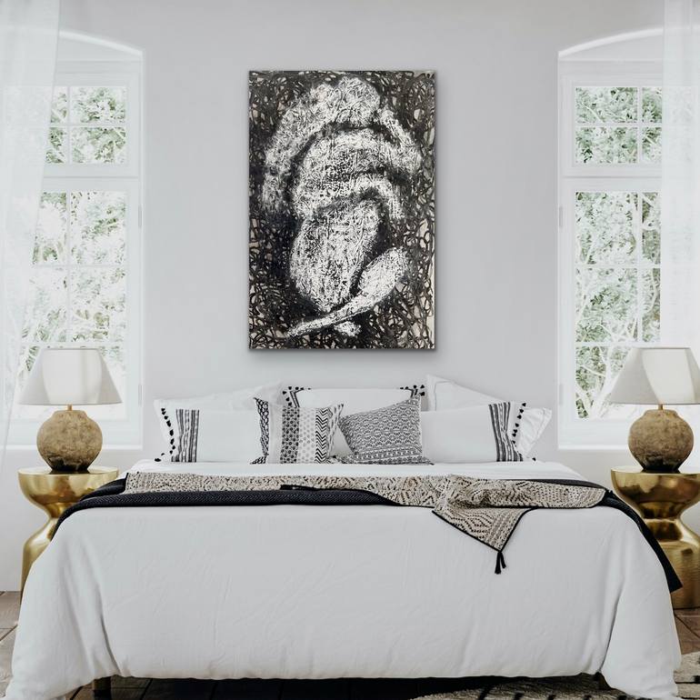 Original Abstract Expressionism Abstract Painting by Kim Painter