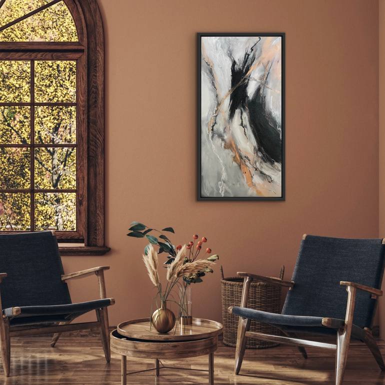 Original Abstract Expressionism Abstract Painting by Kim Painter